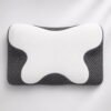 Top view of the OrthoCloud Pillow showing its butterfly shape and central neck contour